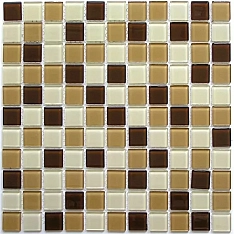 Bonapart Стекло Latte Mix 30x30 / Бонапарт Стекло Латте Микс 30x30 